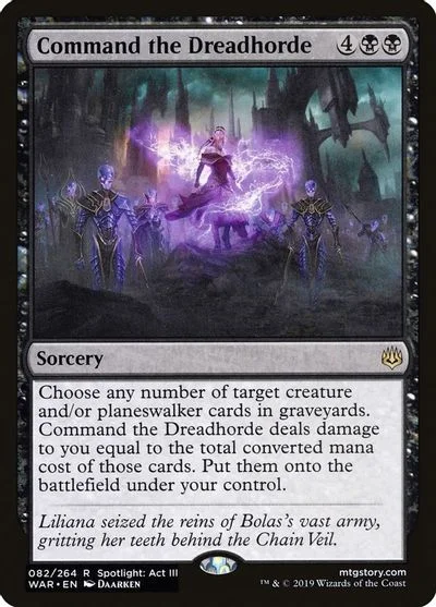 Command the Dreadhorde [Foil]