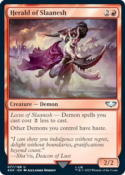 Herald of Slaanesh [Surge Foil] #77