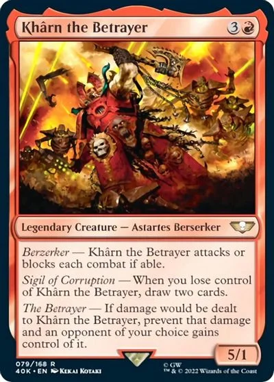Kharn the Betrayer [Surge Foil] #79