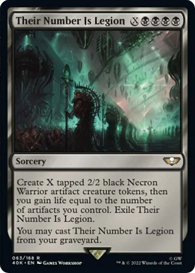 Their Number Is Legion [Surge Foil] #63