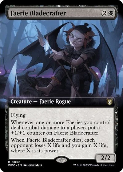 Faerie Bladecrafter [Extended Art] #50