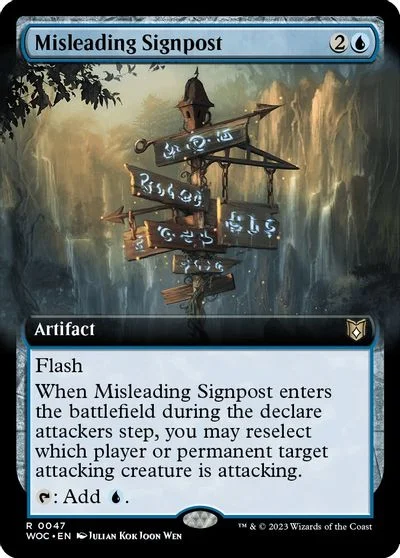 Misleading Signpost [Extended Art] #47