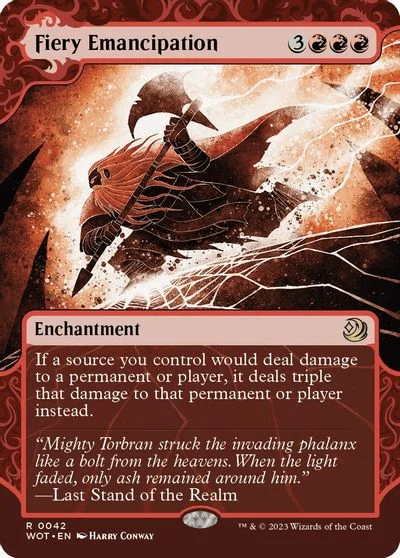 Fiery Emancipation [Foil] #42