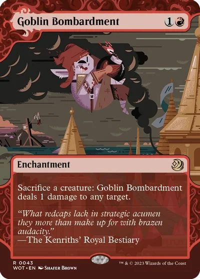 Goblin Bombardment [Foil] #43