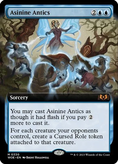 Asinine Antics [Extended Art Foil] #330