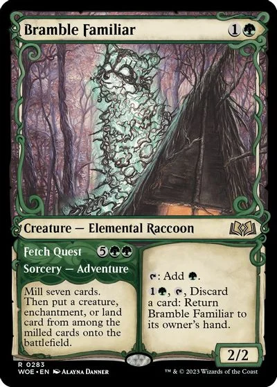 Bramble Familiar // Fetch Quest [Foil] #283