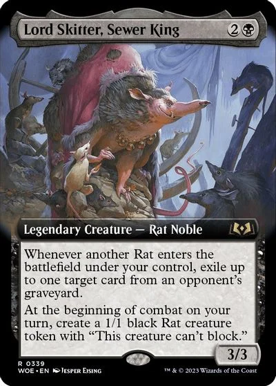 Lord Skitter, Sewer King [Extended Art] #339