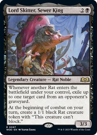Lord Skitter, Sewer King [Foil] #97