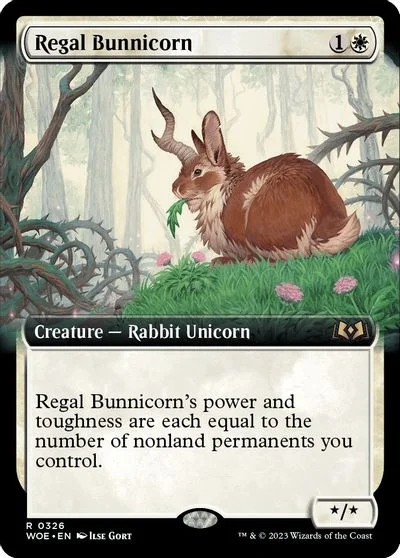 Regal Bunnicorn [Extended Art] #326