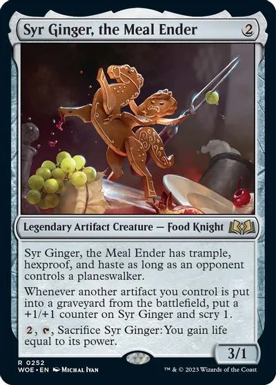 Syr Ginger, the Meal Ender #252