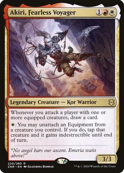 Akiri, Fearless Voyager [Foil] #220