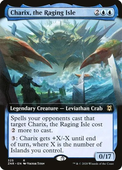 Charix, the Raging Isle [Extended Art Foil] #325