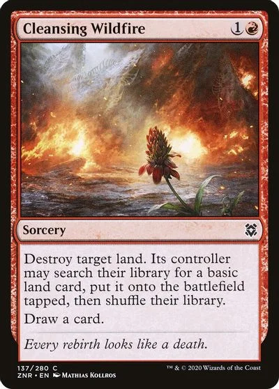 Cleansing Wildfire [Foil] #137