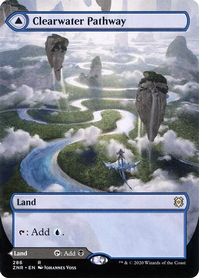 Clearwater Pathway & Murkwater Pathway [Extended Art Foil] #286
