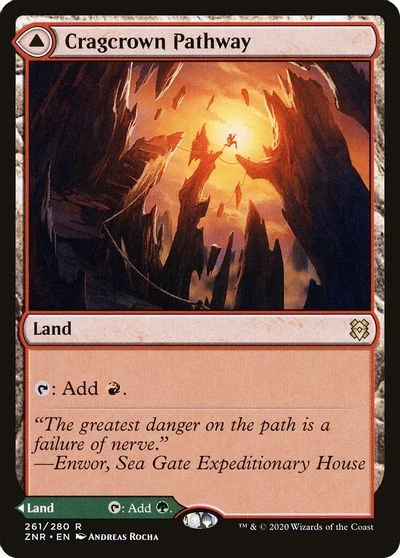 Cragcrown Pathway & Timbercrown Pathway [Foil] #261