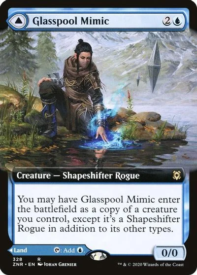 Glasspool Mimic & Glasspool Shore [Extended Art Foil] #328