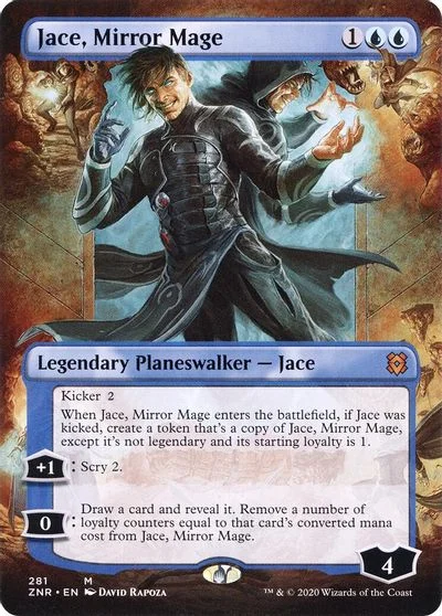 Jace, Mirror Mage [Borderless Foil] #281