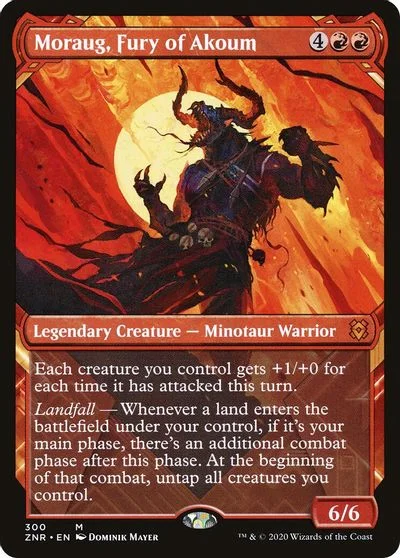 Moraug, Fury of Akoum [Showcase Foil] #300