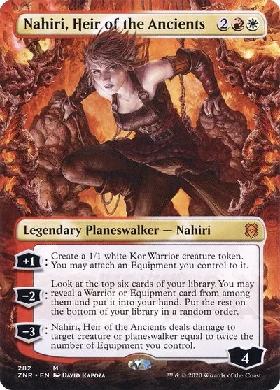 Nahiri, Heir of the Ancients [Extended Art Foil] #282