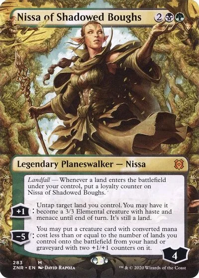 Nissa of Shadowed Boughs [Extended Art Foil] #283