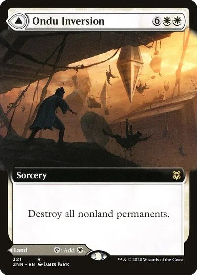 Ondu Inversion & Ondu Skyruins [Extended Art Foil] #321