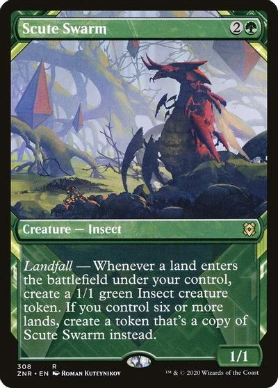 Scute Swarm [Showcase Foil] #308