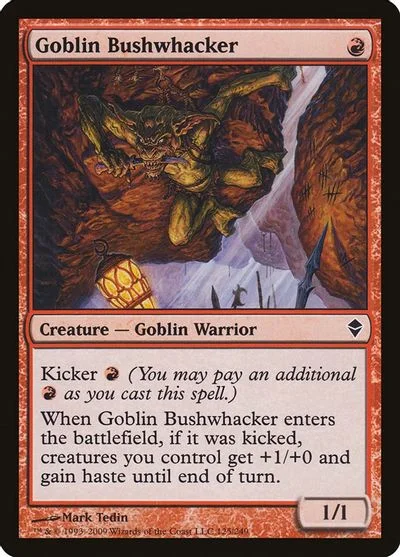 Goblin Bushwhacker [Foil] #189