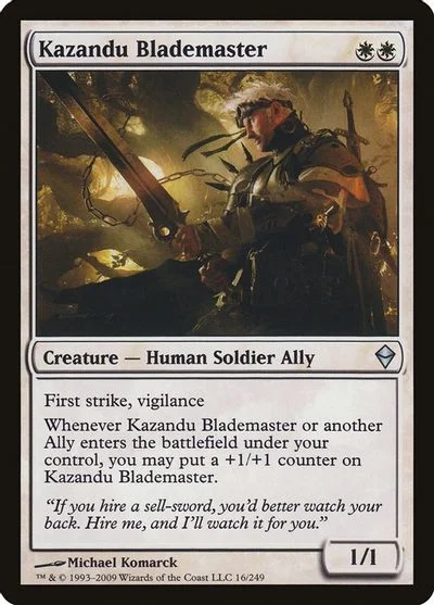 Kazandu Blademaster [Foil]