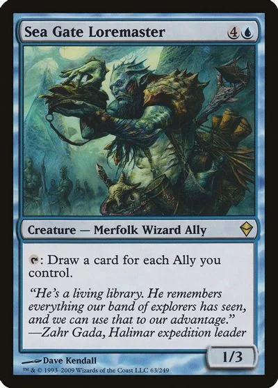Sea Gate Loremaster [Foil] #63