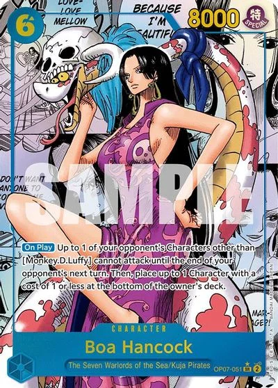 Boa Hancock [Alternate Art Manga] OP07-051