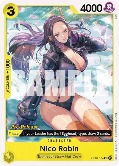 Nico Robin [Pre-Release] OP07-104
