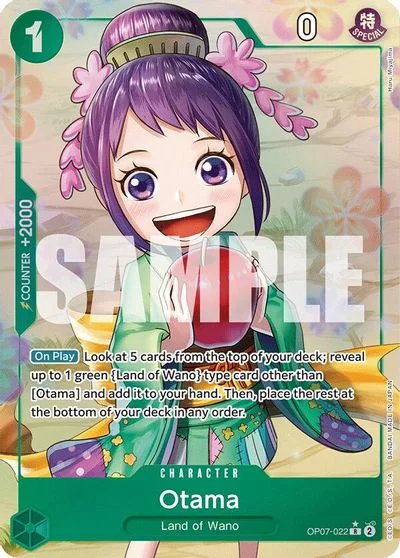 Otama [Alternate Art] OP07-022