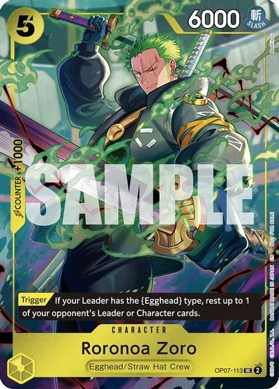 Roronoa Zoro [One Piece Day Dallas] OP07-113