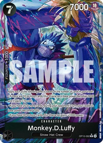 Monkey.D.Luffy [Alternate Art] OP15-092
