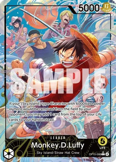 Monkey.D.Luffy [Alternate Art] OP15-098