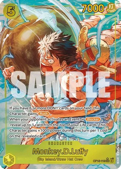 Monkey.D.Luffy [Alternate Art] OP15-119