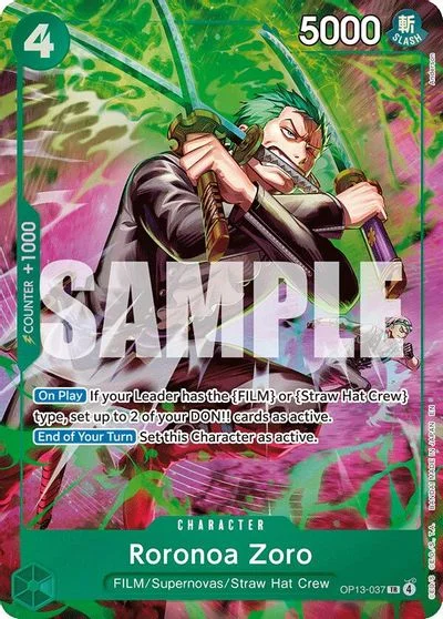 Roronoa Zoro OP13-037