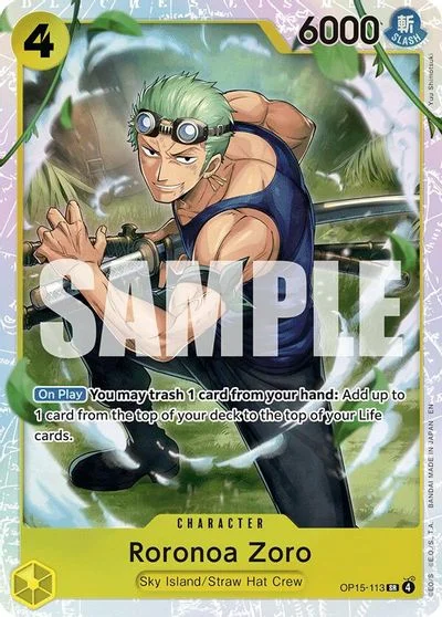 Roronoa Zoro OP15-113
