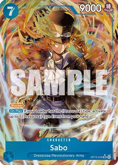 Sabo [Alternate Art] OP15-046
