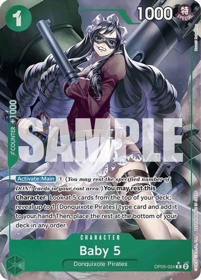 Baby 5 [Full Art PRB01] OP05-034