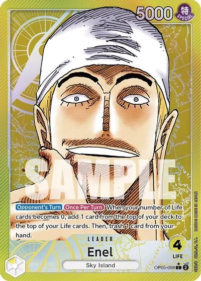 Enel [Alternate Art] OP05-098