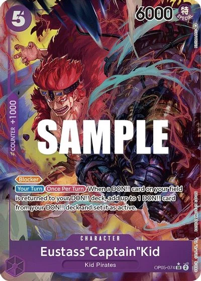 EustassCaptainKid [Alternate Art] OP05-074