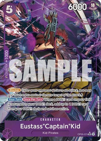 EustassCaptainKid [Alternate Art PRB01] OP05-074