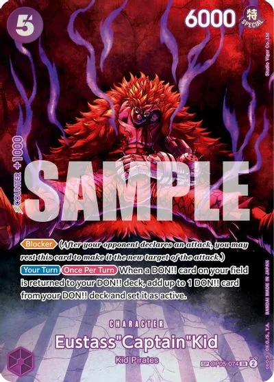 EustassCaptainKid [SP] OP05-074