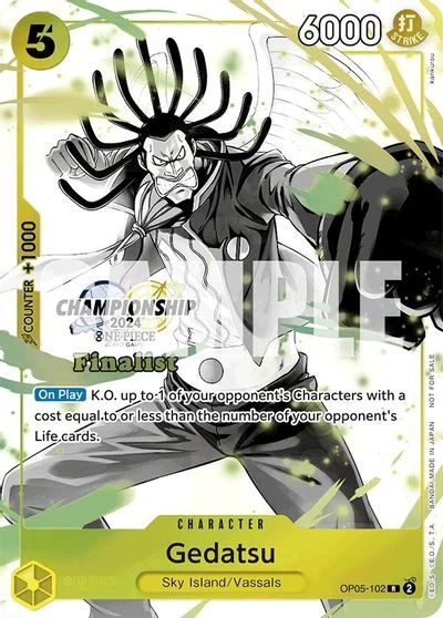 Gedatsu [Championship 2024 Finalist] OP05-102
