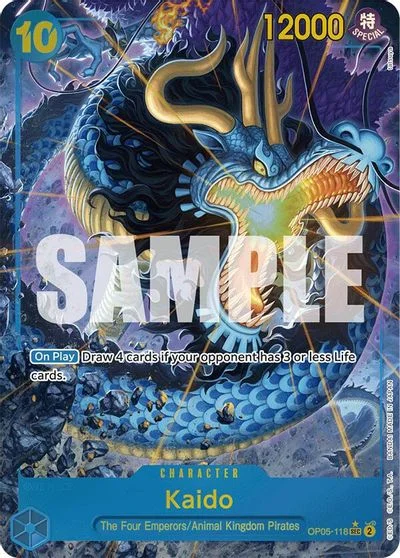 Kaido [Alternate Art PRB01] OP05-118