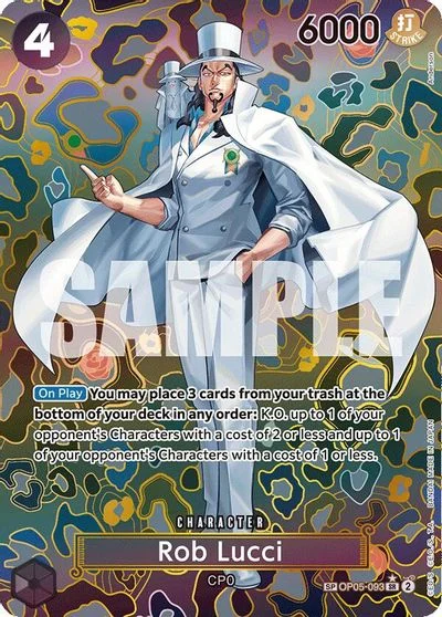 Rob Lucci [SP Foil] OP05-093