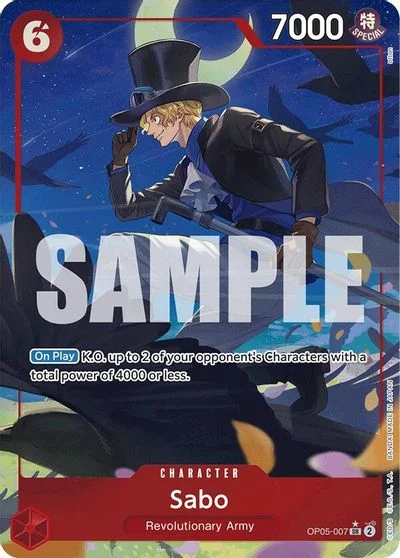 Sabo [Alternate Art PRB01] OP05-007
