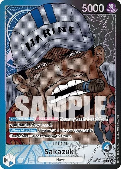 Sakazuki [Alternate Art] OP05-041