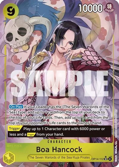 Boa Hancock [Alternate Art] OP14-112